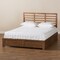Baxton Studio Piera Modern Ash Walnut Brown Finished Wood Full Size 3-Drawer Storage Bed 175-9422-9620-Zoro - alternate 7